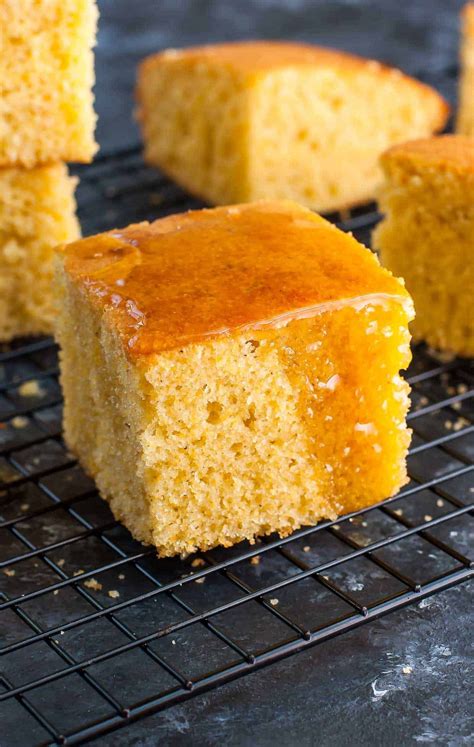 Cornbread - a melhor receita do bolo de milho americano - Eu como sim | Recipe | Easy homemade ...