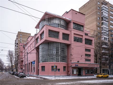 One of the finest examples of Soviet constructivist architecture - the ...