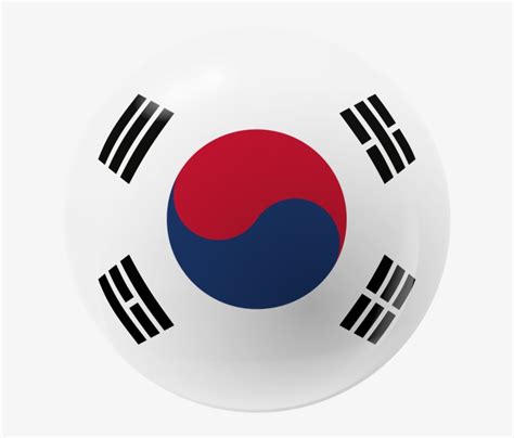 South Korea Round Flag - South Korea Flag PNG Image | Transparent PNG Free Download on SeekPNG
