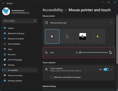 How to Change Mouse Pointer (Cursor) Color and Size in Windows 11? | Gear Up Windows