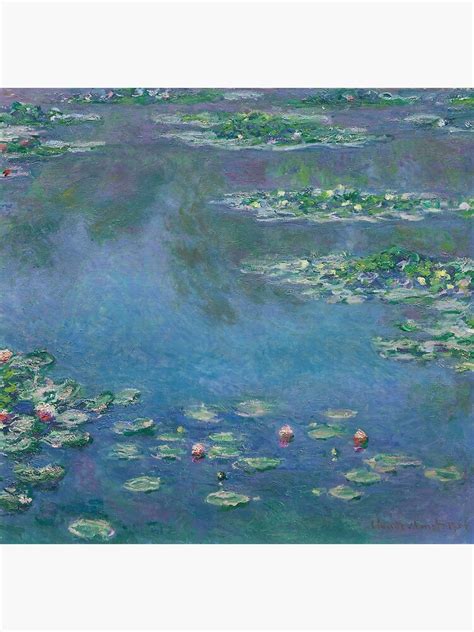 "Claude Monet. Water Lilies, 1906." Poster for Sale by museumshop3 ...