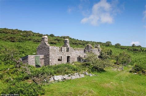 A ruined rural property located on the edge of Bodmin Moor, in Cornwall ...