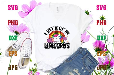 I Believe in Unicorns Graphic by Craft Sublimation · Creative Fabrica