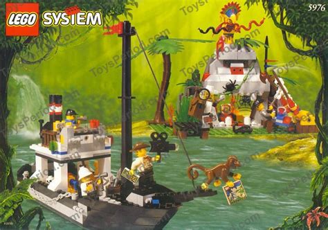 Adventurers Sets - LEGO 5976 River Expedition Amazon Jungle Adventurers Set