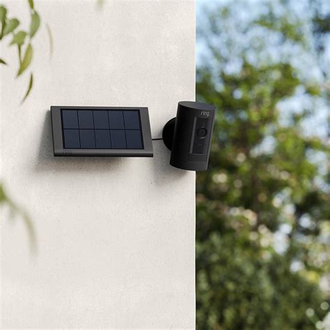 Ring Stick Up Camera Battery & Solar Panel l Wireless Outdoor Security ...