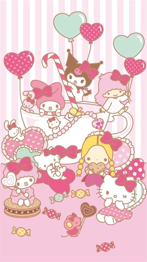 Sanrio iPhone Wallpapers - Top Free Sanrio iPhone Backgrounds - WallpaperAccess