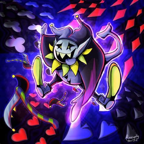 Jevil - DELTARUNE Fan Art by RosesynHJ on DeviantArt