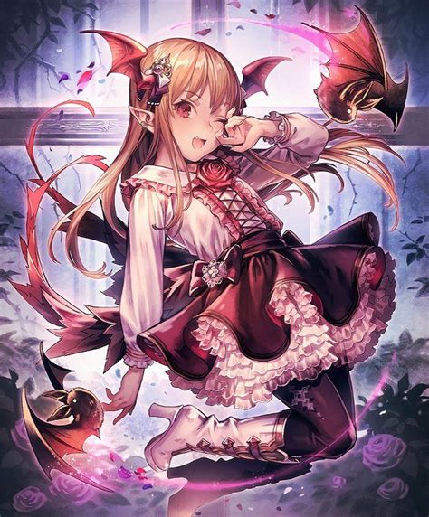 Card: Vania, Nightshade Vampire | Anime character design, Character ...