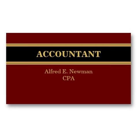 Accountant Business Cards | Zazzle.com | Accounting, Cards, Business card design