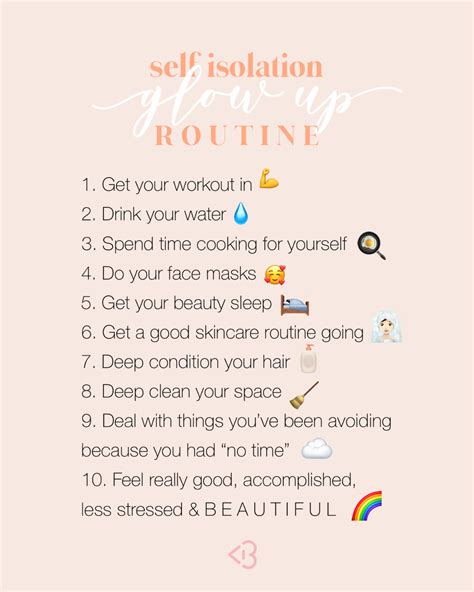 How to Glow Up During Self-Isolation - Blogilates