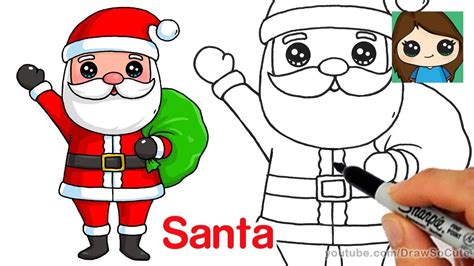 How to Draw Santa Claus Easy