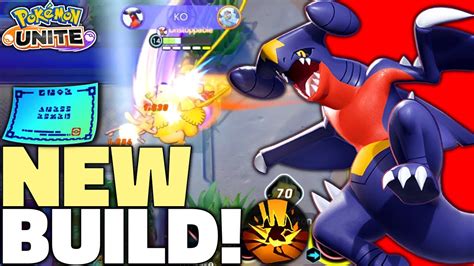 Pokémon Unite Garchomp BEST Build Guide!😈 [NEW ITEM] Master Garchomp ...