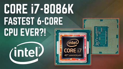 5GHz Core i7-8086K - 40th Anniversary Intel CPU - YouTube