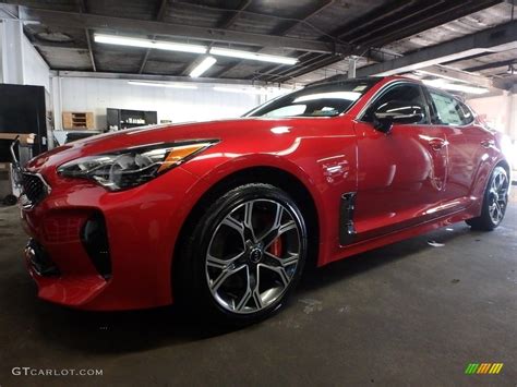 2018 HiChroma Red Kia Stinger GT2 AWD #124962795 Photo #2 | GTCarLot.com - Car Color Galleries