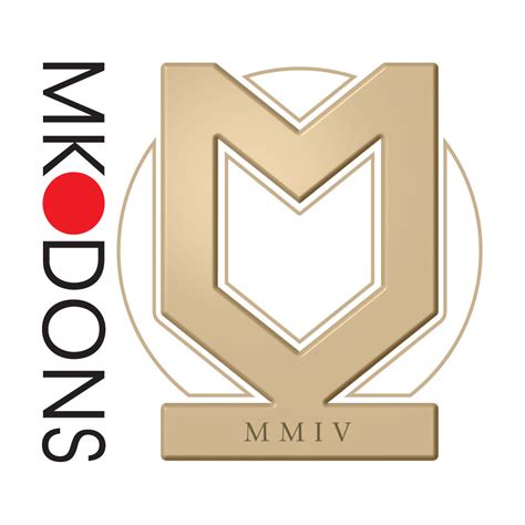 Milton Keynes Dons FC vector logo (.EPS + .AI + .CDR) download for free