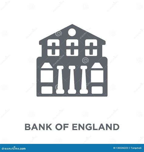 Bank of England Icon from Bank of England Collection. Stock Vector - Illustration of landmark ...