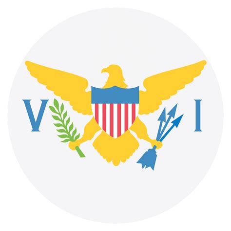 U.S. Virgin Islands flag emoji clipart. Free download transparent .PNG ...