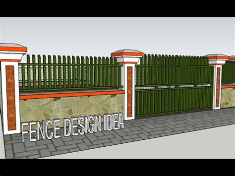 Fence Design Idea in Cambodia - YouTube