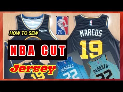 PAANO MAGTAHI NG NBA CUT JERSEY - YouTube