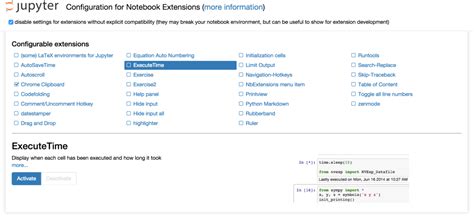 An easy way to install Jupyter Notebook extensions « Robin's Blog