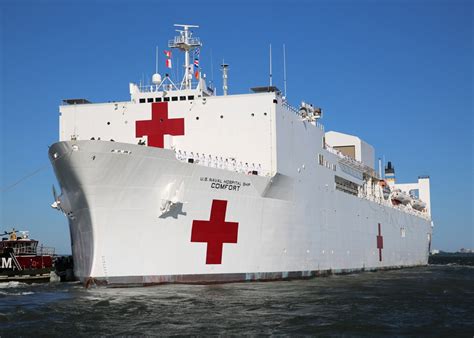 DVIDS - Images - Hospital Ship USNS Comfort Departs Norfolk for Medical ...