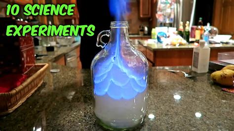 10 Awesome Science Experiments - Compilation - YouTube