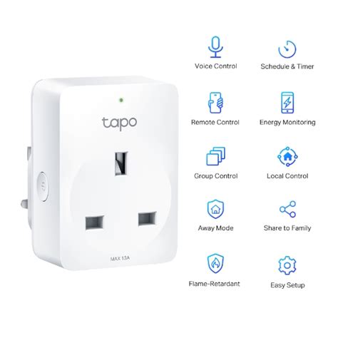 Tapo P110 | Mini Smart Wi-Fi Socket, Energy Monitoring | Tapo