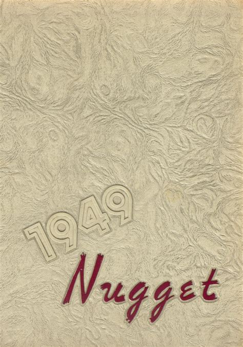 1949 yearbook from Ramsey High School from Ramsey, New Jersey for sale