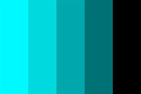 Cyan Color Chart