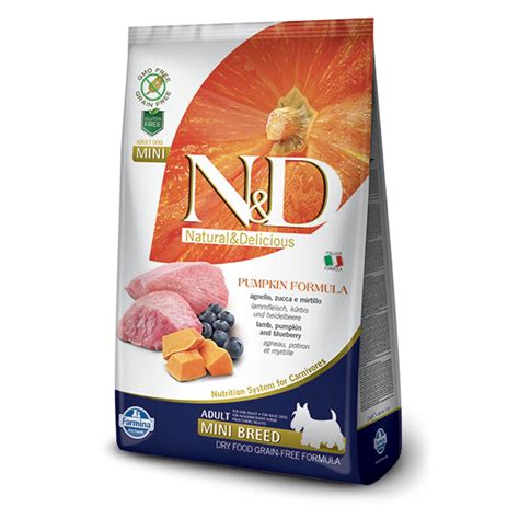 Buy N&D Pumpkin Grain Free Lamb & Blueberry Adult Mini Dog Food Online at Low Price in India ...