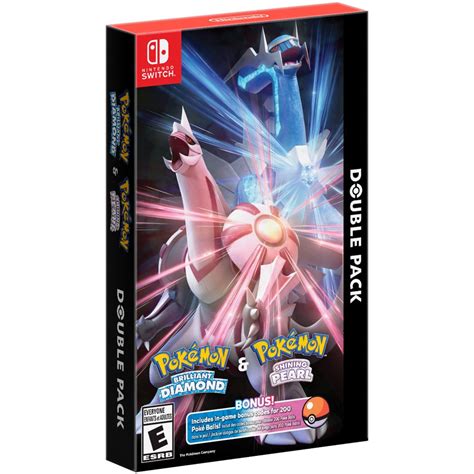 Pokémon™ Brilliant Diamond & Pokémon™ Shining Pearl Double Pack for ...