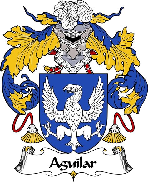 "Aguilar Coat of Arms/Family Crest" by William Martin | Redbubble