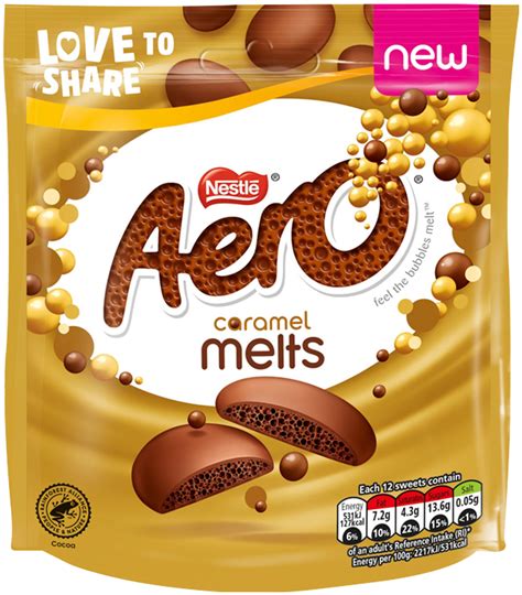 NEW AERO® Melts Golden Honeycomb Pouch 86g | AERO®