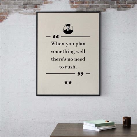 Peaky Blinders Famous Quote Print, Thomas Shelby Film Printable Wall ...