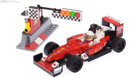 LEGO Speed Champions Ferrari Formula One SF16-H car review! - YouTube