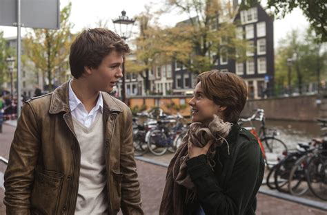 Ansel Elgort and Shailene Woodley in The Fault in Our Stars - HeyUGuys