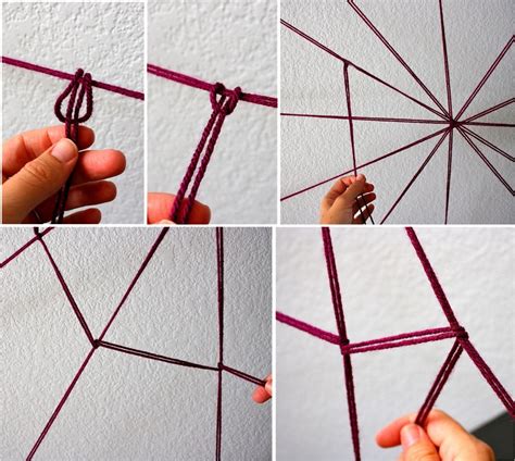 How To Make A Spider Web For School Project - School Walls