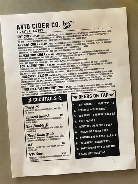 Avid Cider Co. Cider House Opens In Portland’s Pearl District