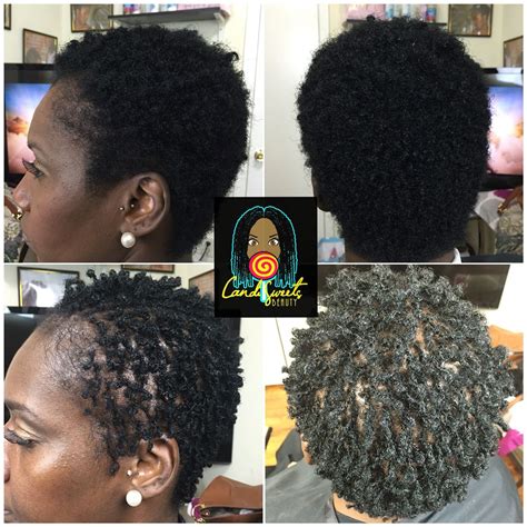 Short Sisterlocks on 1.5 inches of natural hair I handcrafted 546 ...