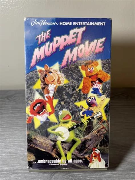 THE MUPPET MOVIE VHS 1999 Jim Henson Home Entertainment Kermit Animated ...