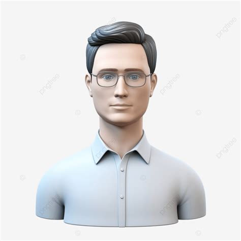 3d Illustration Avatar Profile Man, 3d, 3d Character, Adult PNG Transparent Image and Clipart ...