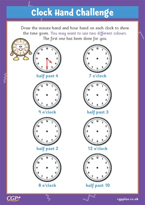 Telling the Time — O'Clock (Year 1) | CGP Plus