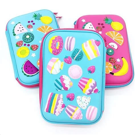 Fashion Personalized Eva Smiggle Pencil Case Fruit Printed Large Capacity Pencil Cases - Buy Eva ...