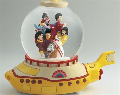 Yellow Submarine Yellow Submarine Beatles Peeking Behind