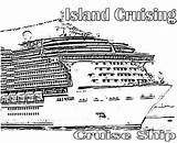Cruise Ship Coloring Sheet Pages sketch template