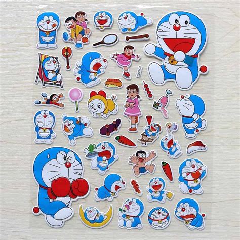 Large Doraemon Sticker for Luggage Skateboard Phone Laptop Moto Bicycle Wall Guitar/Eason ...