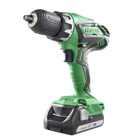 Hitachi DGL 18-Volt 1/2-in Cordless Drill (Charger Included and 2-Batteries Included) in the ...