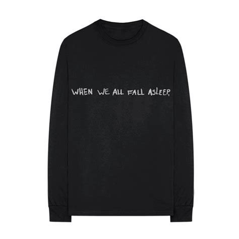 Billie Eilish Merch BL47 Asleep Longsleeve - Billie Eilish Merch