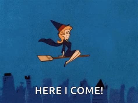 Samantha Flying GIF - Samantha Flying Bewitched - Discover & Share GIFs