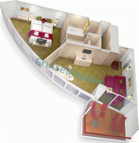 AIDAsol cabins and suites | CruiseMapper